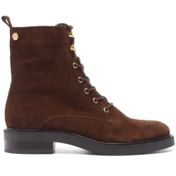 Roux Brown Suede Lace Up Ankle Boots<Carl Scarpa Sale