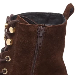 Roux Brown Suede Lace Up Ankle Boots<Carl Scarpa Sale