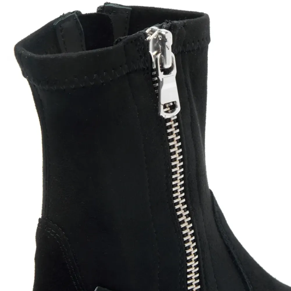 Saluzzo Black Suede Ankle Boots<Carl Scarpa Outlet