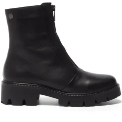Sanica Black Leather Ankle Boots<Carl Scarpa Clearance