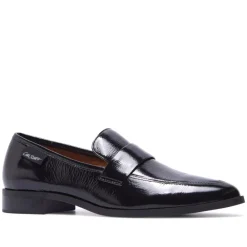 Sarina Black Patent Leather Loafers<Carl Scarpa Discount