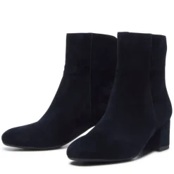 Sartina Navy Suede Ankle Boots<Carl Scarpa Best
