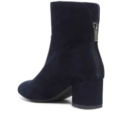 Sartina Navy Suede Ankle Boots<Carl Scarpa Best
