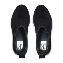 Selessia Black Suede Ankle Boots<Carl Scarpa