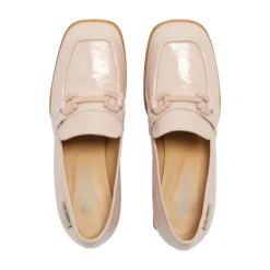 Senso Blush Leather Block Heel Loafers<Carl Scarpa
