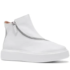 Serpa White Leather Trainers<Carl Scarpa