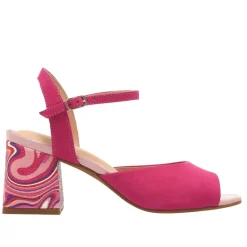 Setallo Fuchsia Block Heel Courts<Carl Scarpa Hot
