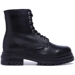Seville Black Leather Ankle Boots<Carl Scarpa Discount