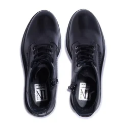 Seville Black Leather Ankle Boots<Carl Scarpa Discount