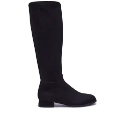 Solene Black Stretch Long Leg Boot<Carl Scarpa Sale