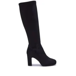 Soleste Black Stretch Long Leg Boot<Carl Scarpa Discount