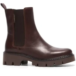 Solette Brown Leather Chelsea Boots<Carl Scarpa Best