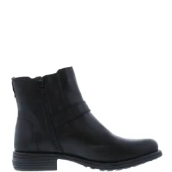 Sumaya Black Leather Ankle Boots<Carl Scarpa