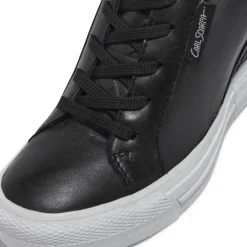 Tabita Black Leather Trainers<Carl Scarpa New