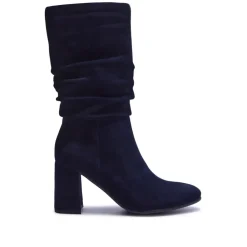 Tipici Navy Suede Ankle Boots<Carl Scarpa Online