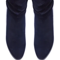 Tipici Navy Suede Ankle Boots<Carl Scarpa Online