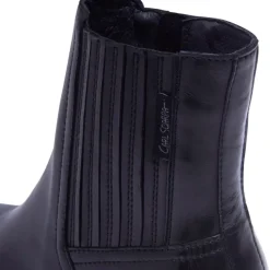 Trepani Black Leather Ankle Boots<Carl Scarpa Hot