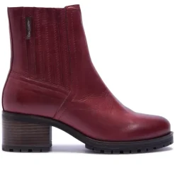 Trepani Bordo Leather Ankle Boots<Carl Scarpa Online