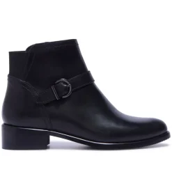 Trisette Black Leather Ankle Boots<Carl Scarpa Best
