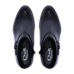Trisette Black Leather Ankle Boots<Carl Scarpa Best