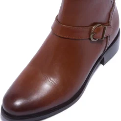 Trisette Tan Leather Ankle Boots<Carl Scarpa Sale