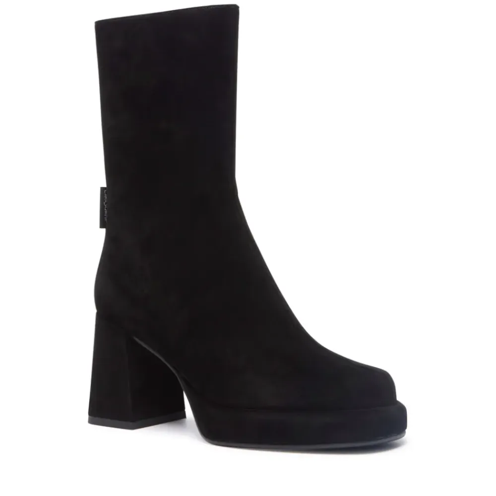 Tropea Black Suede Ankle Boots<Carl Scarpa Discount