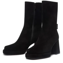 Tropea Black Suede Ankle Boots<Carl Scarpa Discount