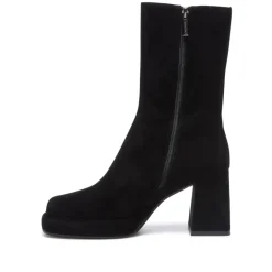 Tropea Black Suede Ankle Boots<Carl Scarpa Discount