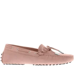 Venerdi Light Pink Nubuck Suede Loafers<Carl Scarpa Outlet