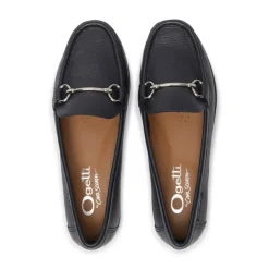 Veroso Black Leather Loafers<Carl Scarpa Clearance