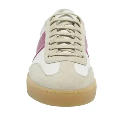 Zest White-Fuchsia Leather Trainers<Carl Scarpa Outlet